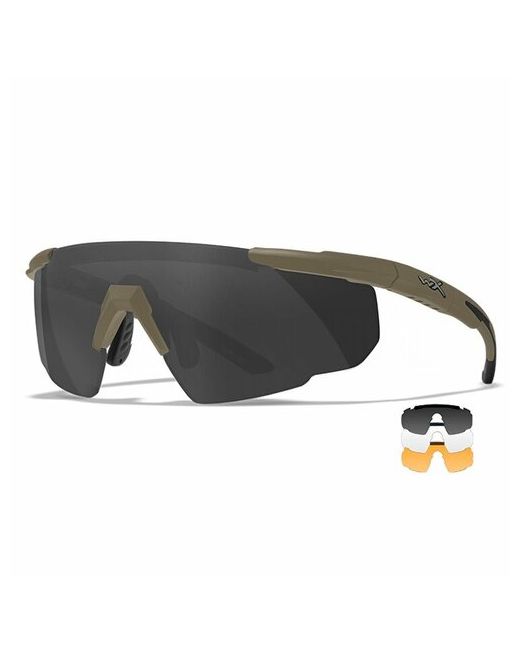 Wiley X Солнцезащитные очки saber308T бесцветный оранжевый