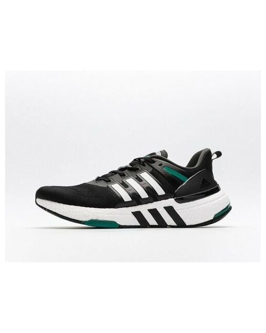Adidas Кроссовки полнота 10 размер 9.5UK черный зеленый