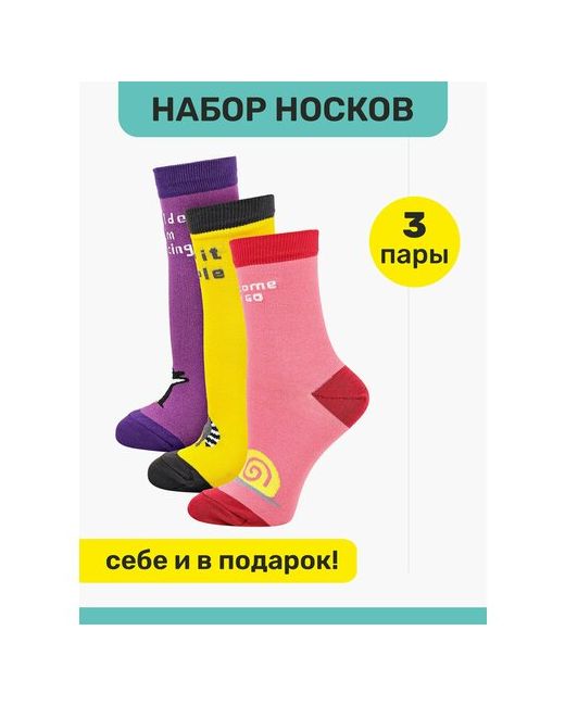 Big Bang Socks Носки размер розовый желтый
