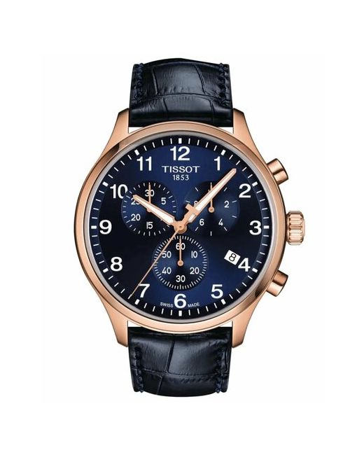 Tissot Наручные часы швейцарские часы-хронограф Chrono XL Classic T116.617.36.042.00 T1166173604200 с гарантией синий