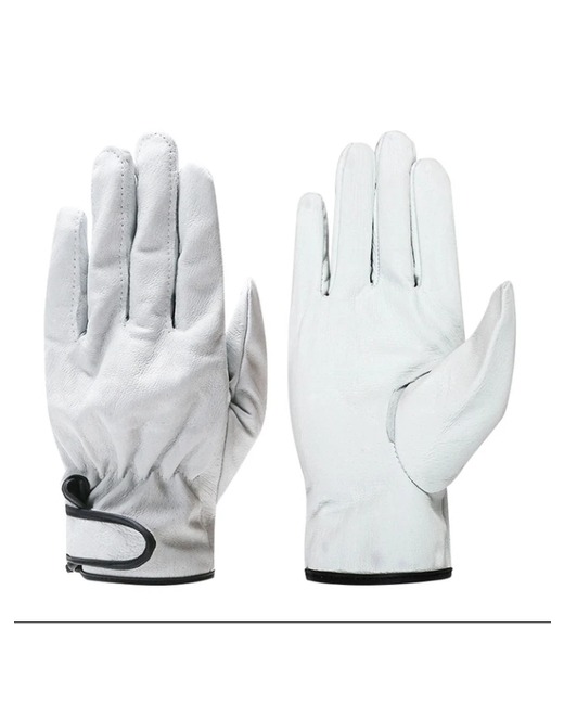 Qiangleaf перчатки для вождения и обслуживания автомобиля кожаные защитные ультратонкие