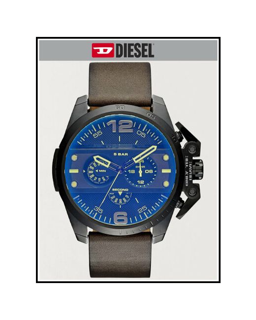 Diesel Наручные часы наручные кварцевые оригинальные серый синий