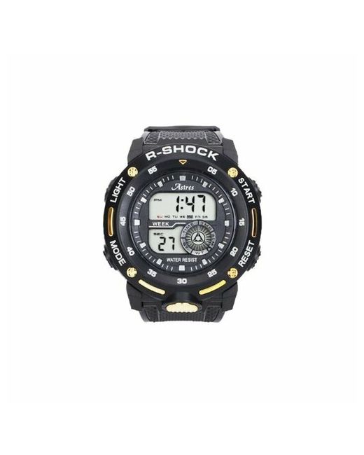 Hidde Наручные часы Часы наручные электронные Astres R-Shock d-5.3 см ремешок силикон водонепроницаемые