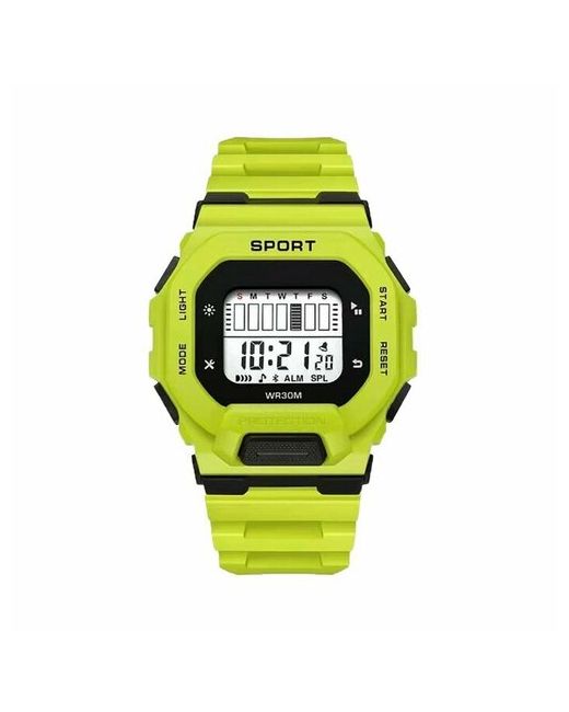 Hidde Наручные часы Часы наручные электронные d-4.5 см с будильником зеленые