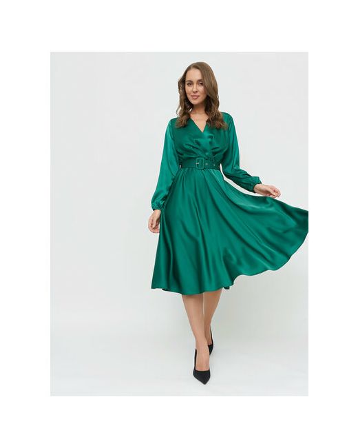 BrandStoff Платье размер 48 зеленый