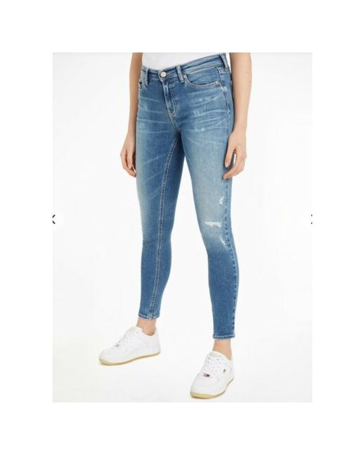 Tommy Jeans Джинсы скинни размер 31/32 синий