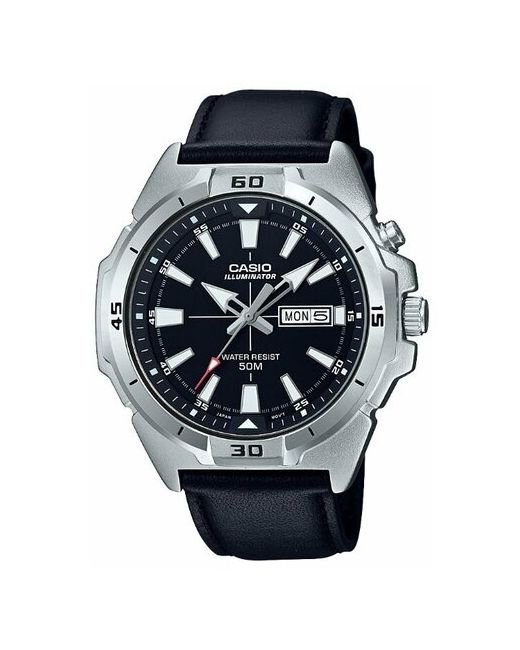 Casio Наручные часы Collection MTP-E203L-1A черный серебряный