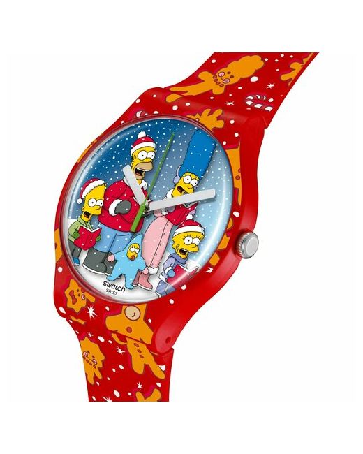 Swatch Наручные часы x Simpsons Wondrous winter wonderland Limited Collection 2023
