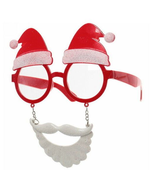 Серпантин Карнавальные очки Весёлый Дед Мороз