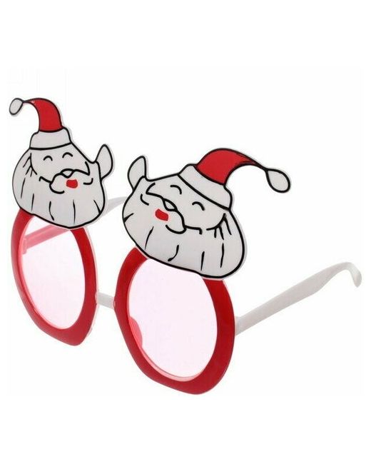 Серпантин Карнавальные очки Дед Мороз