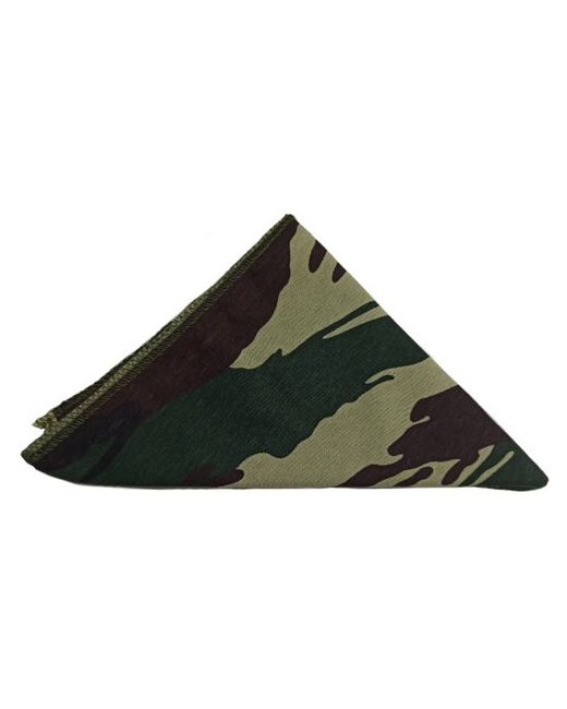 Kamukamu Бандана косынка треугольник камуфляж Dpm 95х65х65 см размер зеленый