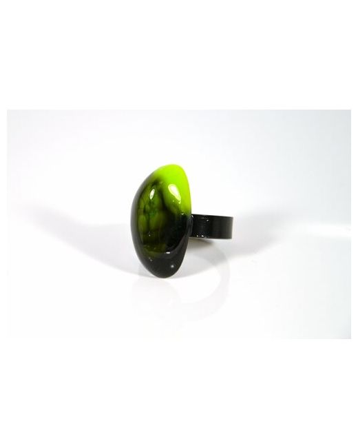Карамба Кольцо размер 19 зеленый черный