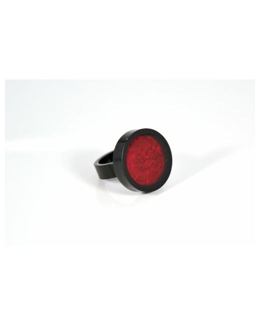 Карамба Кольцо размер 17 красный черный