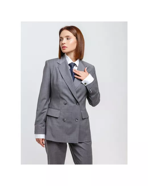 LeNeS brand Пиджак размер 46 серый