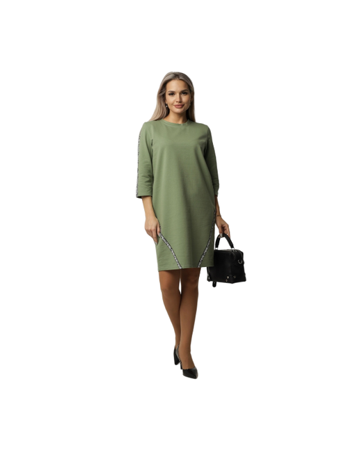 Elena Tex Платье размер 44 зеленый