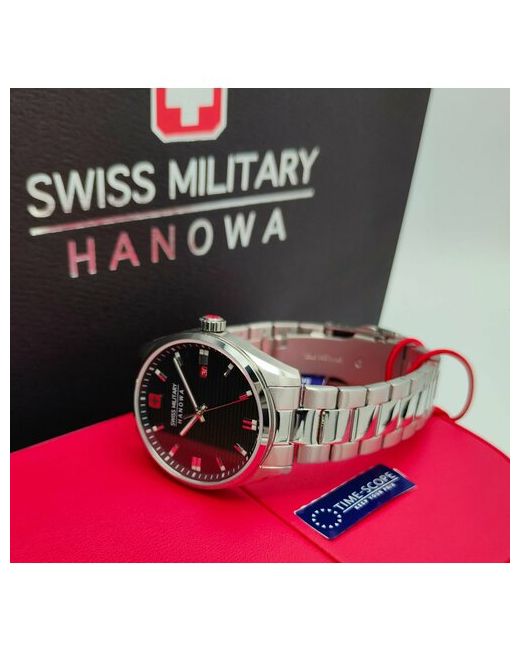Swiss Military Hanowa Наручные часы Оригинальные наручные Roadrunner SMWGH2200101. Кварцевые часы. Часы для производства Швейцарии