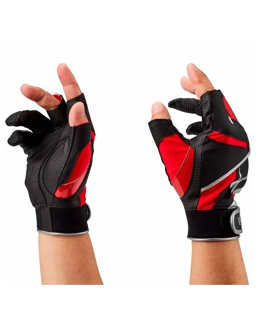 Varivas Перчатки Stretch Fit Glove 3 VAG-22 M Red