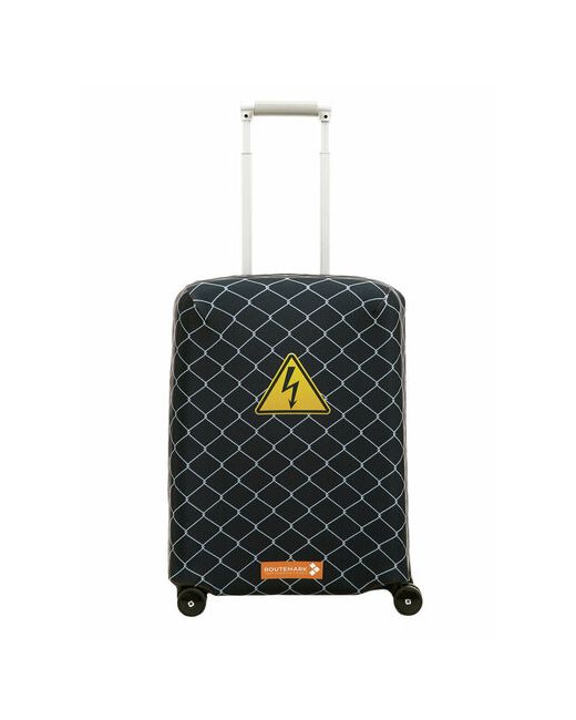 Routemark Чехол для чемодана размер черный желтый