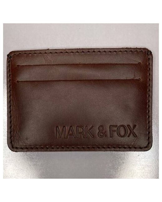 Mark & Fox Кредитница MickyDarkBrown гладкая