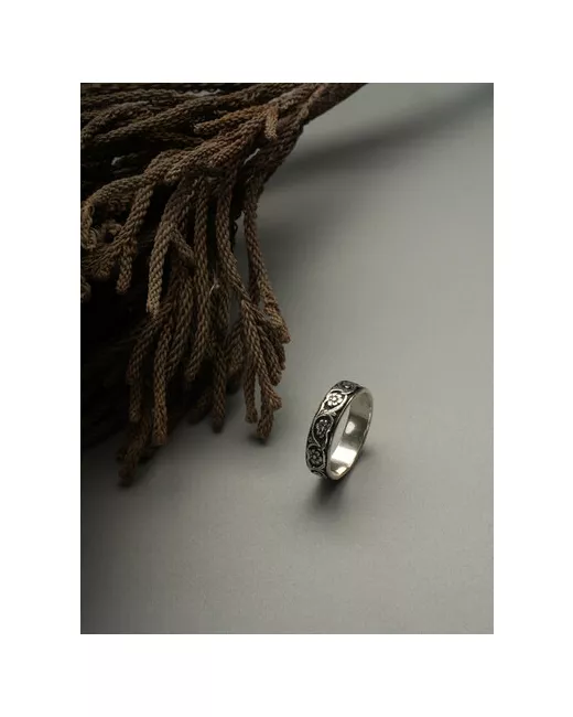 Вознесенский ювелирный завод Кольцо серебро 925 проба чернение размер 18.5 серебряный