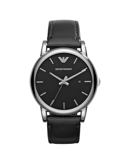 Emporio Armani Наручные часы AR1692 черный серебряный
