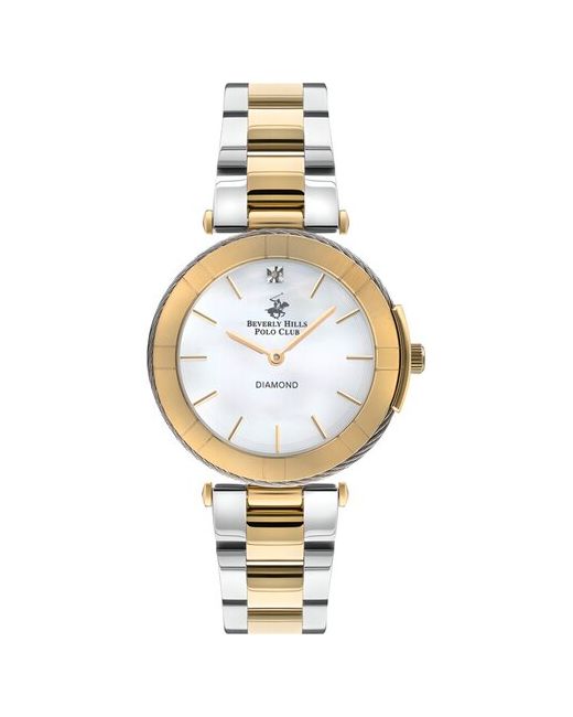 Beverly Hills Polo Club Наручные часы BP3333X.220 серебряный золотой