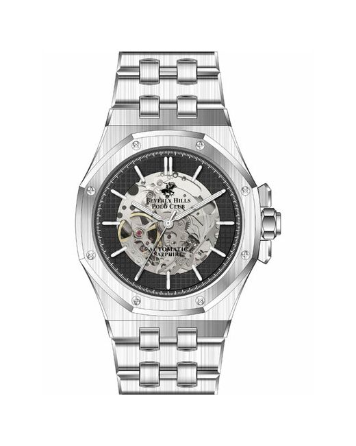 Beverly Hills Polo Club Наручные часы BP3573X.350 серебряный черный