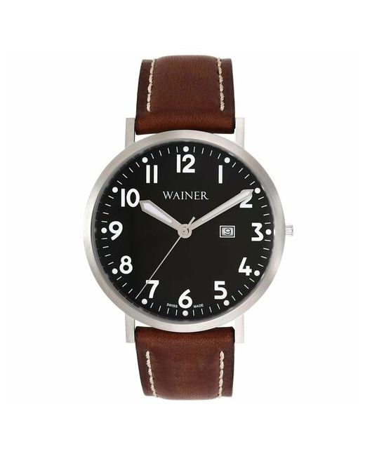 Wainer Наручные часы Часы наручные WA.12413-B коричневый серебряный