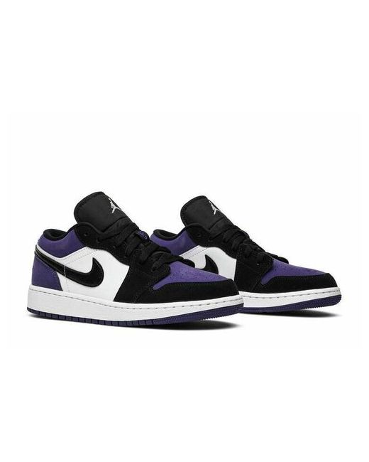 Nike Кроссовки полнота R размер фиолетовый черный