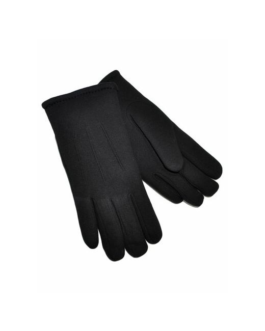 RexTex Перчатки трикотажные с мехом черные p. мод.4