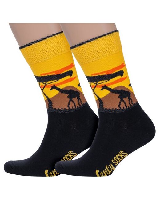 Para Socks Носки 2 пары размер черный желтый