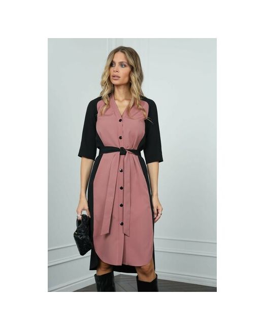Awesome Apparel Платье размер 44 розовый черный