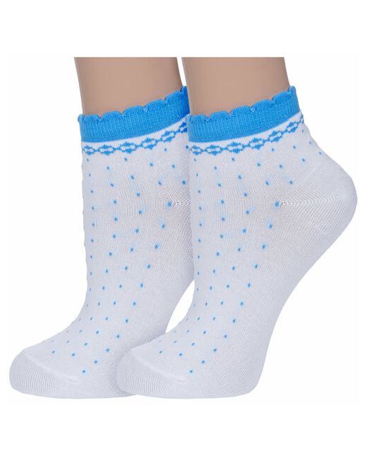 Para Socks Носки 2 пары размер 23 голубой