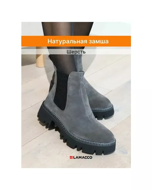Lamacco Ботинки челси размер черный