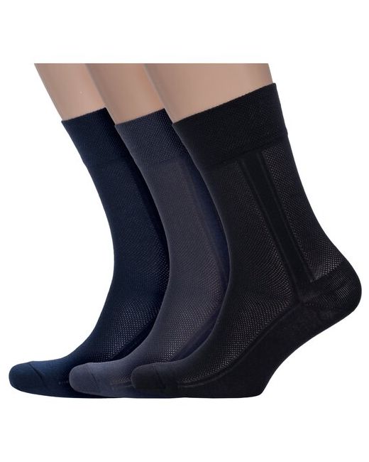 Para Socks Носки 3 пары размер 29 черный синий