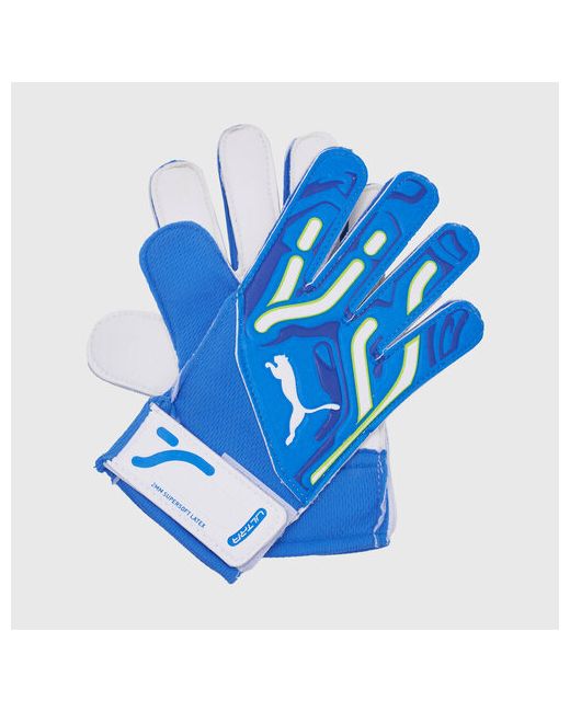 Puma Вратарские перчатки Ultra Play RC размер голубой