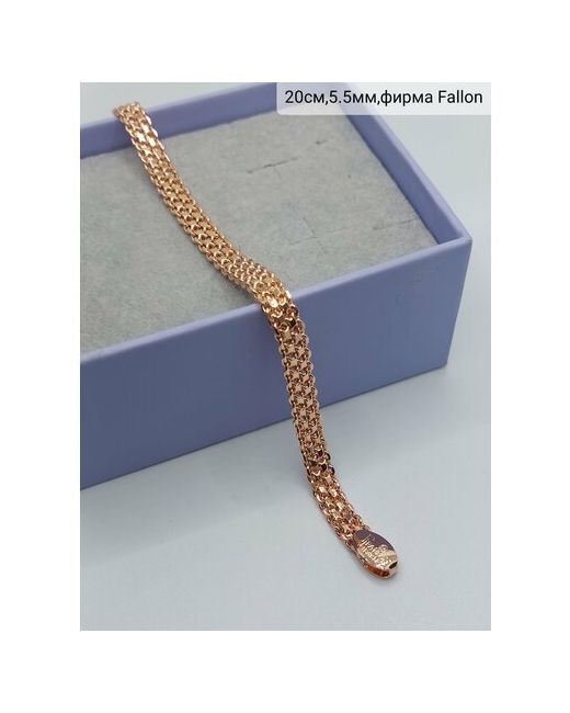 FJ Fallon Jewelry Браслет-цепочка 1 шт. размер 20 см. желтый