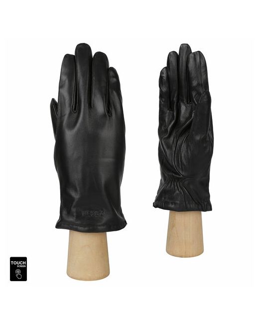 Fabretti перчатки из натуральной кожи Black