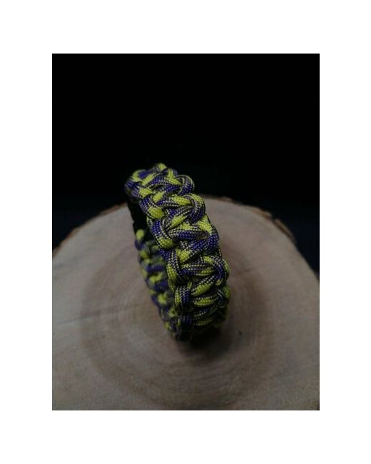 Безумный корд Плетеный браслет 1 шт. размер 20 см. желтый