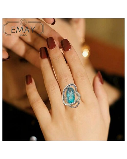 Emay Кольцо шпинель размер 19