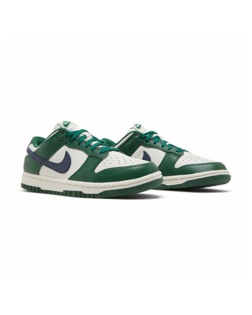 Nike Кроссовки Dunk Low размер 5.5 US белый зеленый