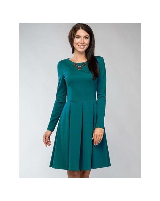 Shemart Платье размер 48 зеленый