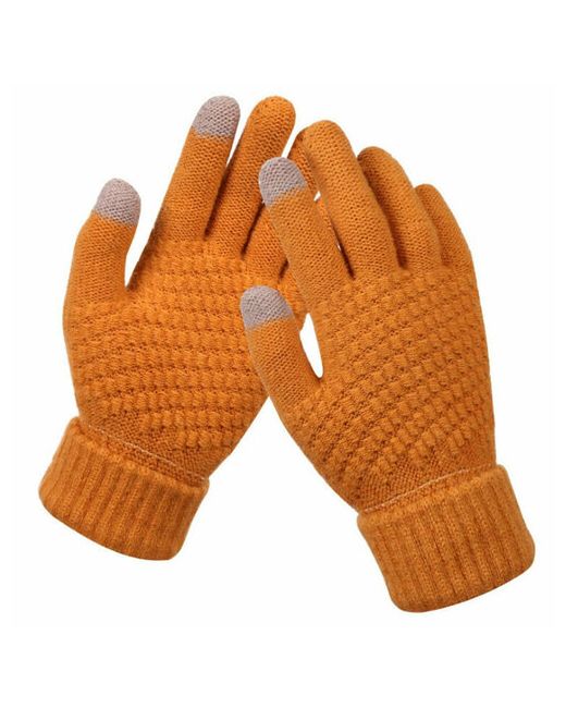 i100 Зимние перчатки Wool для сенсорных экранов Orange