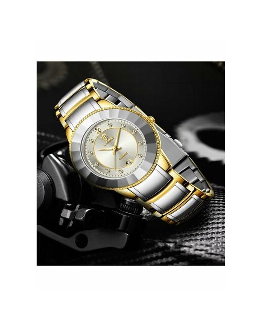 Diamond Lux Наручные часы Часы наручные кварцевые Liebig золотой серебряный