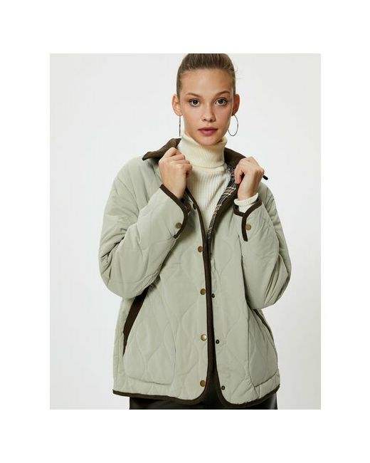 Koton куртка размер 34 зеленый