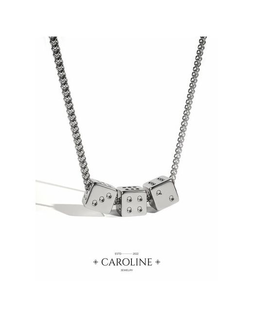Caroline Jewelry Колье длина 46 см. серебряный