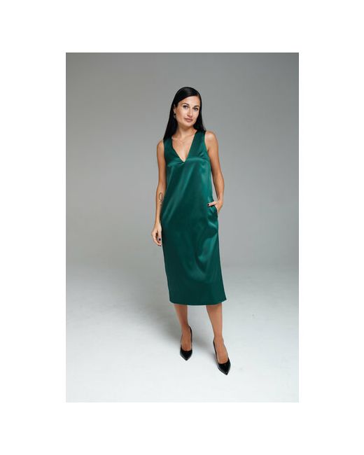 Kasse Платье размер 50 зеленый