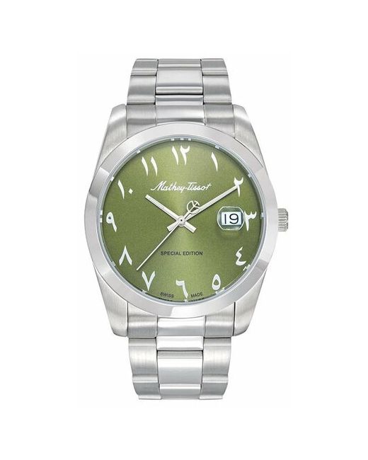 Mathey-Tissot Наручные часы Швейцарские наручные H450APEV зеленый хаки