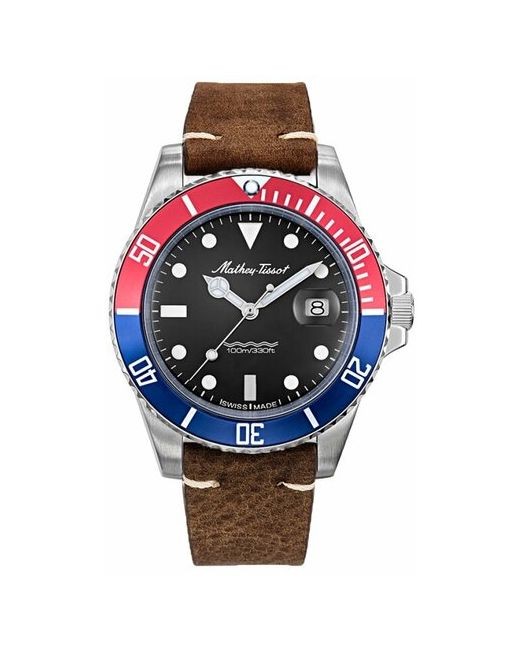 Mathey-Tissot Наручные часы Швейцарские наручные H901ALR синий красный