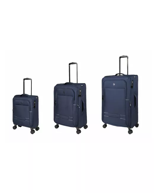 Torber Умный чемодан T1901-Blue 3 шт. 85 л размер